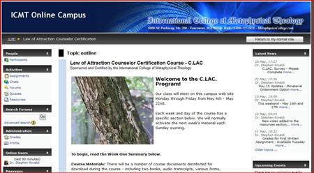 law of attraction certificate